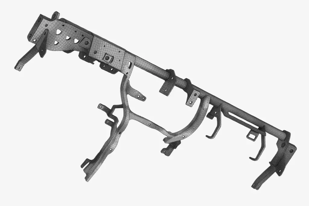 A finite element analysis FEA digital image show frei RGB2